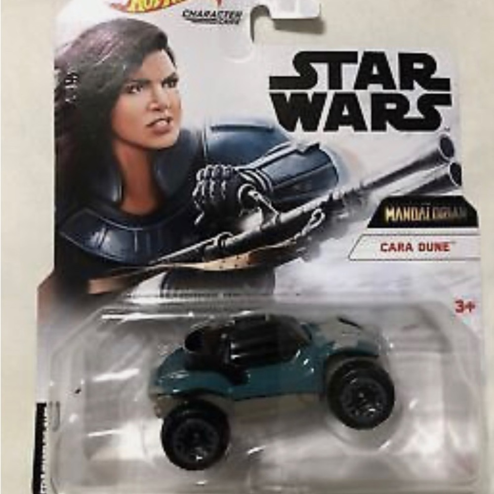 Star Wars Hot Wheels Cara Dune Die Cast Limited Edition Car.